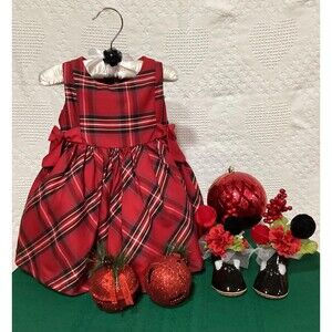 Plaid and Bows Centerpiece For Baby Shower, Little Girls Birthday